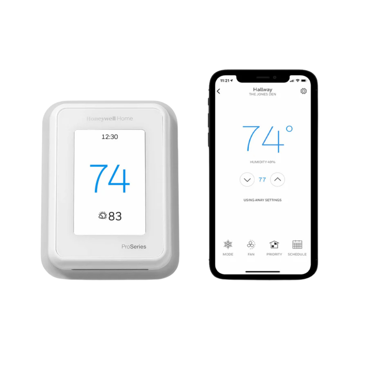 THX321WFS3001W T10+ Pro Smart Thermostat with RedLINK® 3.0 includes Sensor