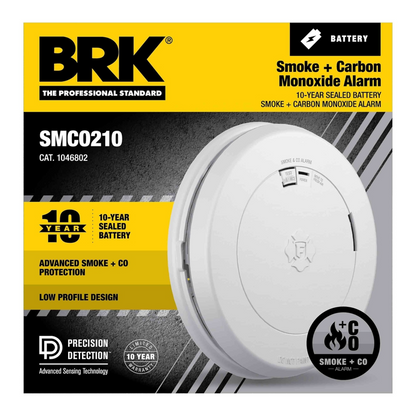 SMCO210 10-Year Sealed Battery Smoke & CO Alarm