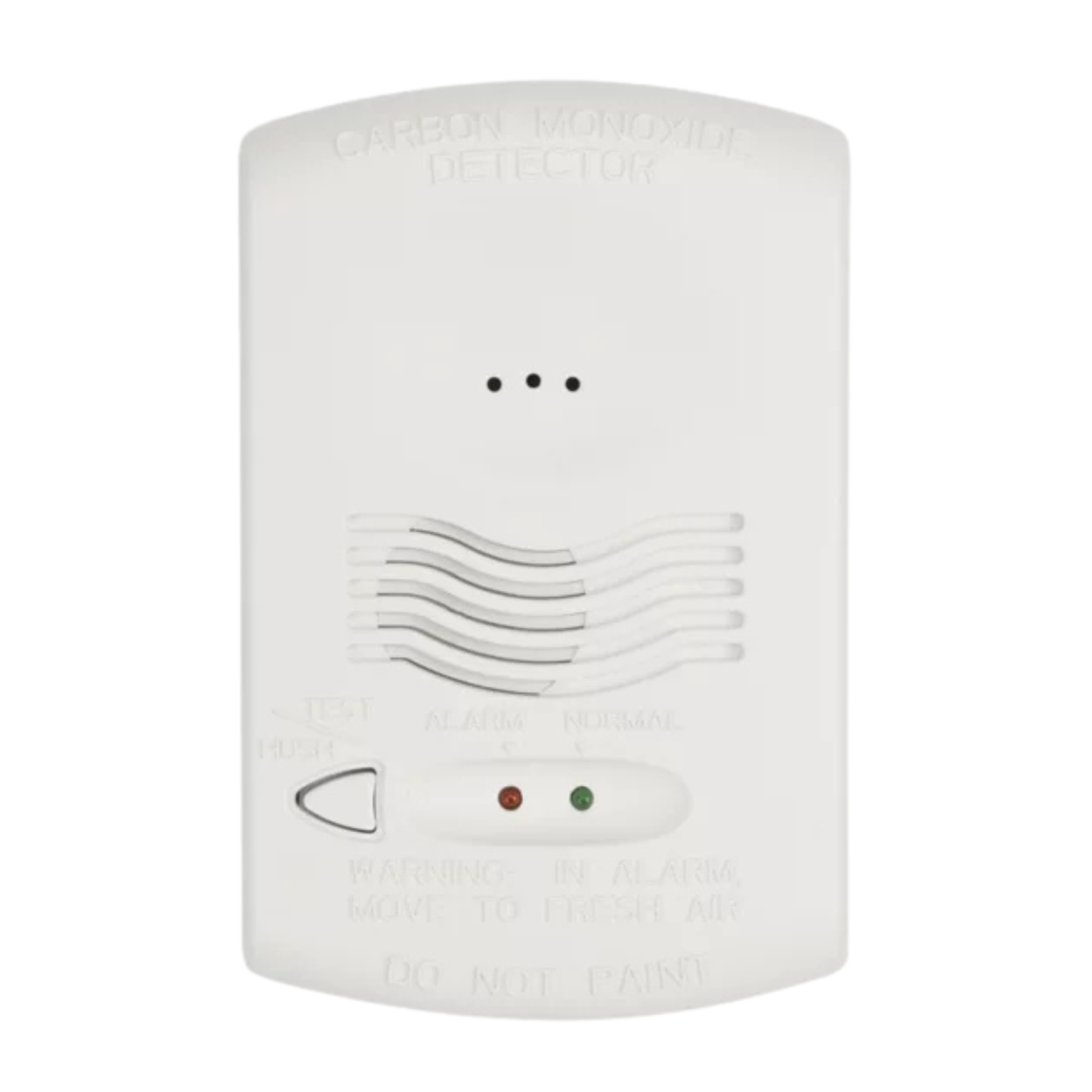 CO1224T 12/24V, 6-Wire System-Monitored Carbon Monoxide Detector with RealTest Technology