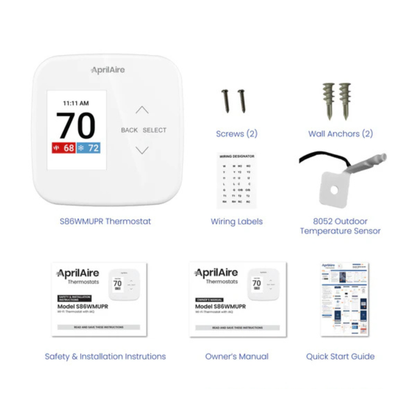 S86WMUPR Programmable Wi-Fi Thermostat