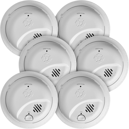 SMI100-AC Interconnectable Ion Smoke Alarm with Battery Backup